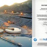 Southern Perú obtiene certificación de calidad en la gestión del agua
