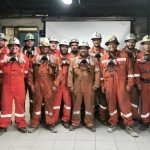 El área de Perforación y Tronadura de la Mina Norte terminó el 2019 sin accidentes y con récord en incorporación de área para la extracción de mineral.