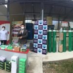 Donan 47 balones de oxígeno al Hospital Regional Docente de Cajamarca