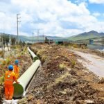 Ejecutan obras para reducir riesgo de desembalse en relavera Quiulacocha