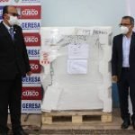 Antapaccay entrega ultracongelador para la campaña de vacunación contra la COVID-19 en Cusco