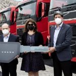 D.C.R. Minería y Construcción suma 20 camiones Volvo FH a su servicio de transporte