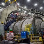 Antamina hizo cambio del estator de molino de bolas en tiempo récord