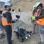 Mina Quellaveco usó un robot para la inspección de su canal de relaves