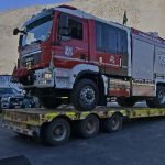 Minera Collahuasi entrega equipos para extinguir incendios forestales en el centro sur de Chile