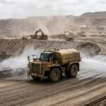 Control de polvo en minería