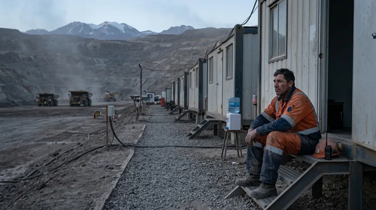 Aislamiento y salud mental en la minería remota